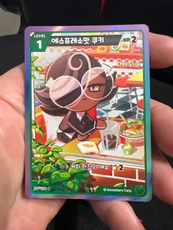 Espresso Cookie Braverse Card P-038 P Single Card Cookie Run Kingdom - Image 1