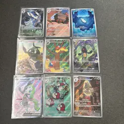 Pokemon Black Bolt and White Flare Bundle IR -9 cards - Image 1