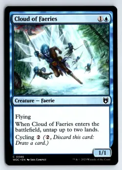Cloud of Faeries -Commander: Wilds of Eldraine - Image 1