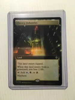 MTG Oscorp Industries - Extended Art Foil #282 Marvel Spider-Man Magic - Image 3