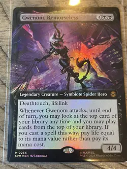 Gwenom, Remorseless (Extended Art) Marvel's Spider-Man Foil - Image 1