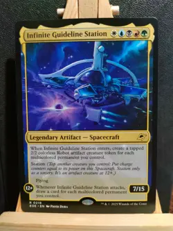 Infinite Guideline Station - Edge of Eternities - Rare - NM (See pics) MTG - Image 1