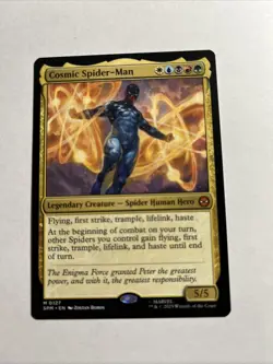 Cosmic Spider-Man - Marvel's Spider-Man MTG Plus Bonus Rare!!! - Image 1