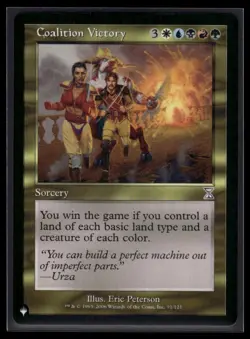 Coalition Victory S The List Reprints 91/121 NM - Image 1