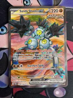 2023 Pokemon Scarlet&Violet Paradox Rift SandyShocks EXSecret DoubleRare 228/182 - Image 1
