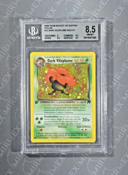 Pokemon BGS 8.5 Dark Vileplume #13 1st Edition Team Rocket 2000 Italiano - Image 2