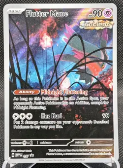 Flutter Mane Pokemon Scarlet & Violet #097 Black Star ETB Promo - Image 1