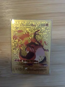 Pokemon TCG Charizard VMAX Gold Foil 143/293 HP350 - Image 1
