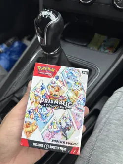 Pokemon TCG: Prismatic Evolutions Booster Bundle (6 Packs) - Read Description - Image 1