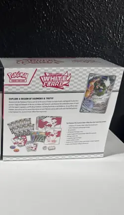 Pokemon TCG Scarlet & Violet White Flare Elite Trainer Box Factory Sealed ETB - Image 3