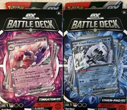 Pokemon TCG - Tinkaton & Chien-Pao EX Battle Deck Set - Sealed Ready To Play (2) - Image 1