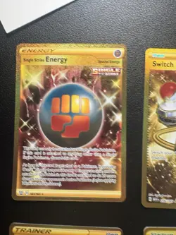 Pokemon TCG Secret Rare Gold Trainer & Energy Lot 4 - Image 2