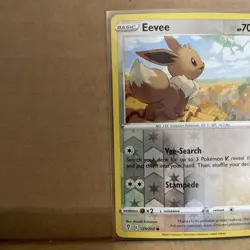 Eevee #125/203 Reverse Holo Common - Evolving Skies 2021 SWSH07 Pokemon TCG - Image 5