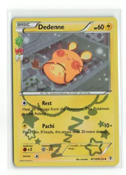 DEDENNE RC10/RC32 HOLO RADIANT COLLECTION POKEMON TCG LP - Image 1