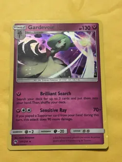 Gardevoir holo Bleed Cosmos Lost Thunder Rare Pokemon TCG 141/214 Sun & moon Nm - Image 3