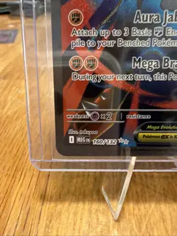 Pokemon TCG Mega Lucario EX 160/132 Ultra Rare Holo NM Mega Evolutions Full Art - Image 5