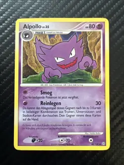 Pokemon TCG Haunter 40/100 Stormfront Uncommon Non Holo Sturmtief Alpollo Lv 35 - Image 1