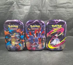 POKEMON TCG MEGA EVOLUTION Mini Tins SET OF 3 NEW SEALED FREE SHIPPING - Image 2