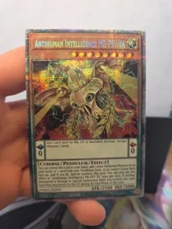Yu-Gi-Oh Antihuman Intelligence ME-PSY-YA DAMA-EN024 Starlight Rare 1st Ed NM - Image 2