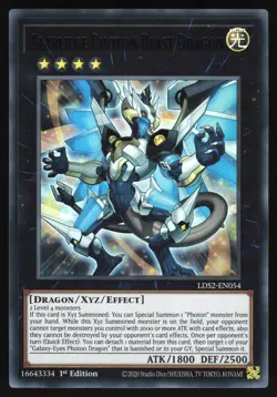 Starliege Photon Blast Dragon - LDS2-EN054 - BLUE Ultra Rare - Yugioh - Image 1