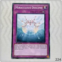 Miraculous Descent - SDLS-EN037 - Common 1st Edition Yugioh - Image 1