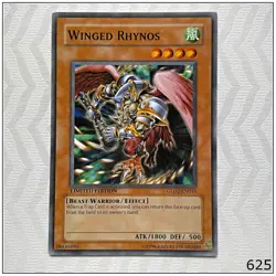 Winged Rhynos - GLD2-EN015 - Common Limited Edition Yugioh - Image 1