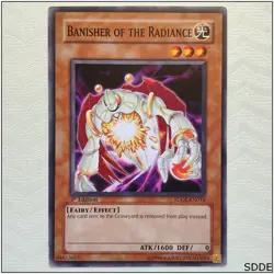 Banisher of the Radiance - SDDE-EN016 - Common 1st Edition Yugioh - Image 1