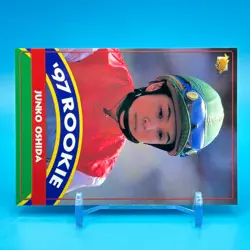 Junko Oshida Horse Racing Jockey TCG Trading Card Vintage Bandai Japan #122 - Image 4