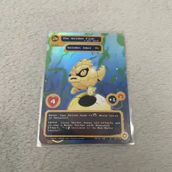 THE GOLDEN FISH IDOL SDR Rare Holo 71/150 Nom NomNom Verse Kickstarter tcg card - Image 1