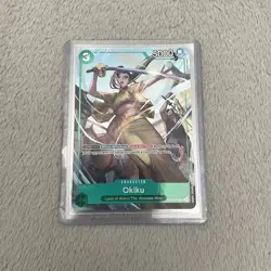 One Piece Card Game Okiku OP01-035 Promo BANDAI CARD GAMES Fest 23-24 - Image 1