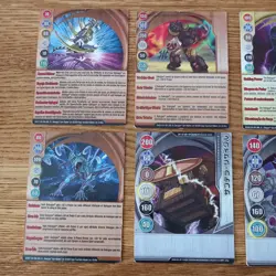9x bundle Under Current Bakugan Battle Brawlers Magnet Gate Card Japanese - Image 2