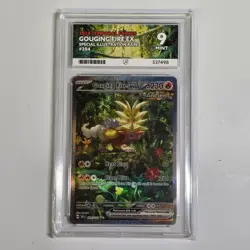 ACE 9 Gouging Fire EX 204/162 Temporal Forces SIR Holo Pokemon Card - Mint - Image 1