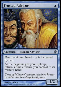 Trusted Advisor - Medium Play MTG Saviors of Kamigawa - Image 1