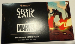 MTG Secret Lair x Marvel's Spider-Man: Heroic Deeds Rainbow Foil Edition In-Hand - Image 1