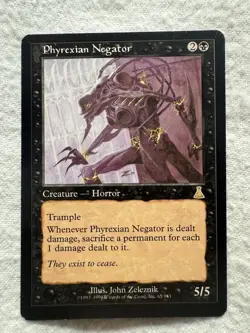 MTG - Phyrexian Negator - Urza's Destiny - LP - Free Shipping! - Image 1