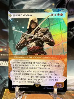 MTG | Edward Kenway 0269 🎊Textured FOIL✨[Assassin’s Creed] - Image 1