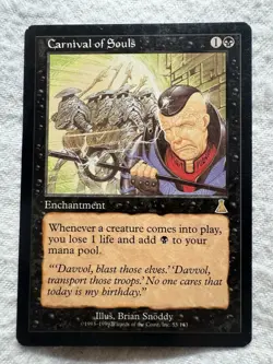 MTG - Carnival of Souls - Urza's Destiny - LP - Free Shipping! - Image 1