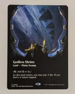 MTG Godless Shrine (Borderless) Edge of Eternities R 0280 EOE Non Foil - Image 1