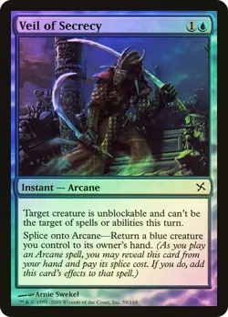Betrayers of Kamigawa MTG Foil Veil of Secrecy Magic - Image 1