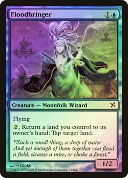 Betrayers of Kamigawa MTG Foil Floodbringer Magic - Image 1