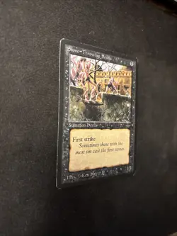 MTG Stone-Throwing * Devils (Dark) Arabian Nights LP - Image 3