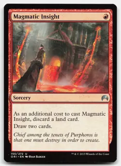 MTG Magmatic Insight U Magic Origins 155 LP - Image 1