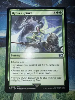Rydia’s Return Final Fantasy Mtg Regular - Image 1