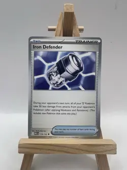 Iron Defender 118/132 Uncommon Regular POKEMON TCG Mega Evolution MEG EN NM/M - Image 1