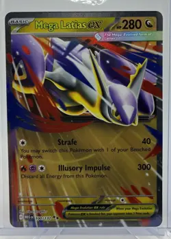 Pokemon TCG - Mega Latias Mega Evolutions Holo Double Rare - 100/132 - NM/M - Image 1