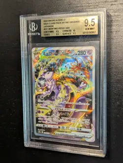 BGS 9.5 GEM MINT ✨ Japanese Mewtwo VSTAR 221/172 SAR VSTAR Universe Pokemon 🧬 - Image 2