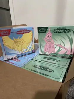 Pokemon Paradox Rift Elite Trainer Box’s (x10) - New Sealed/Unopened - Image 1