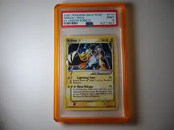 PSA 9 EX Unseen Forces Gold Star Pokemon Set Entei, Raikou, & Suicune 2005 - Image 5