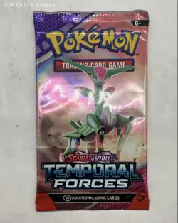 Three Sealed Pokemon Scarlet & Violet Temporal Forces Trading Card Packs - Image 4