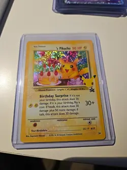 Birthday Pikachu 25th Celebrations Ultra Rare Holo Pokemon Card #24 - Image 1
